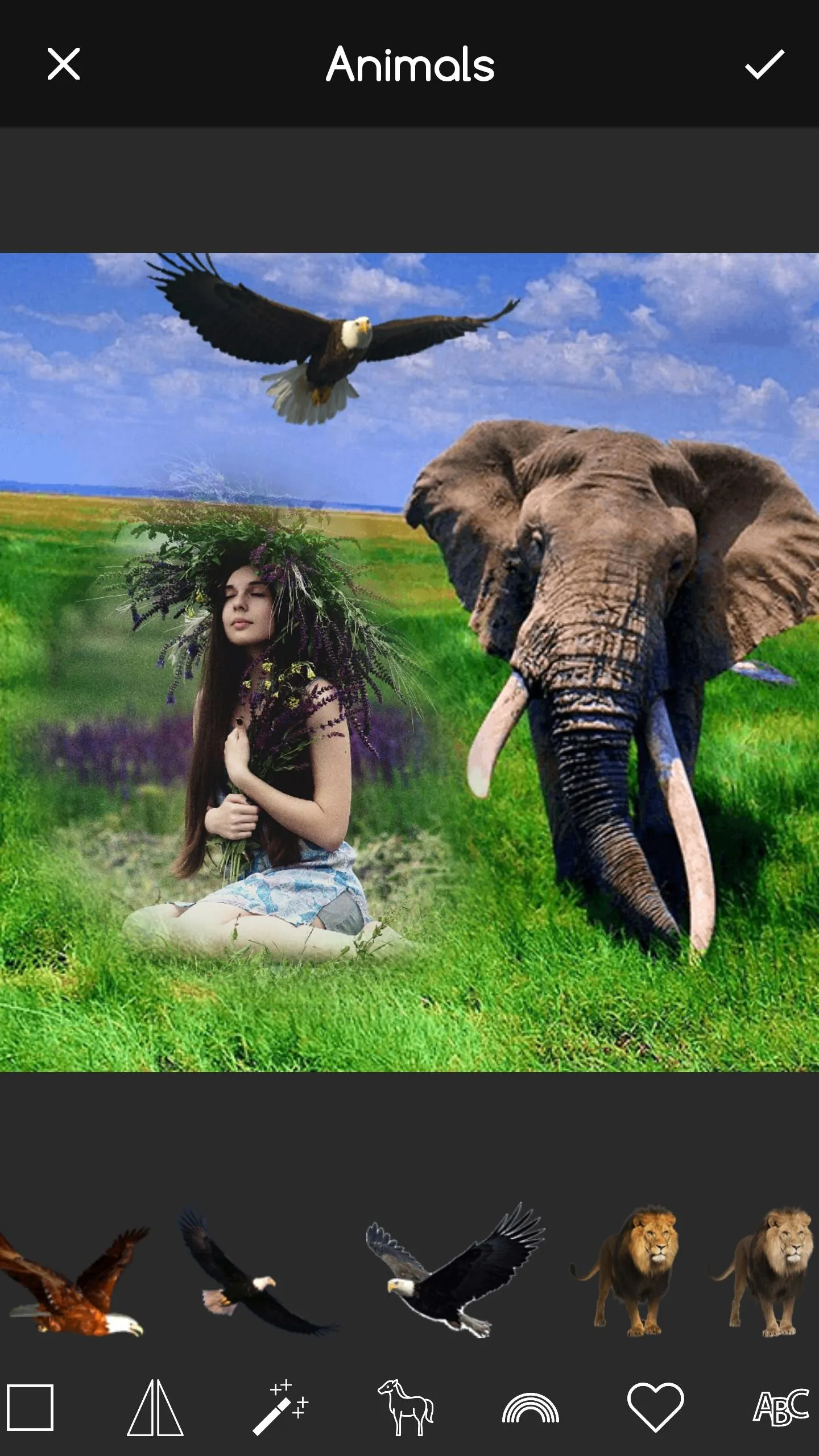 Wild Animal Frames for Picture | Indus Appstore | Screenshot