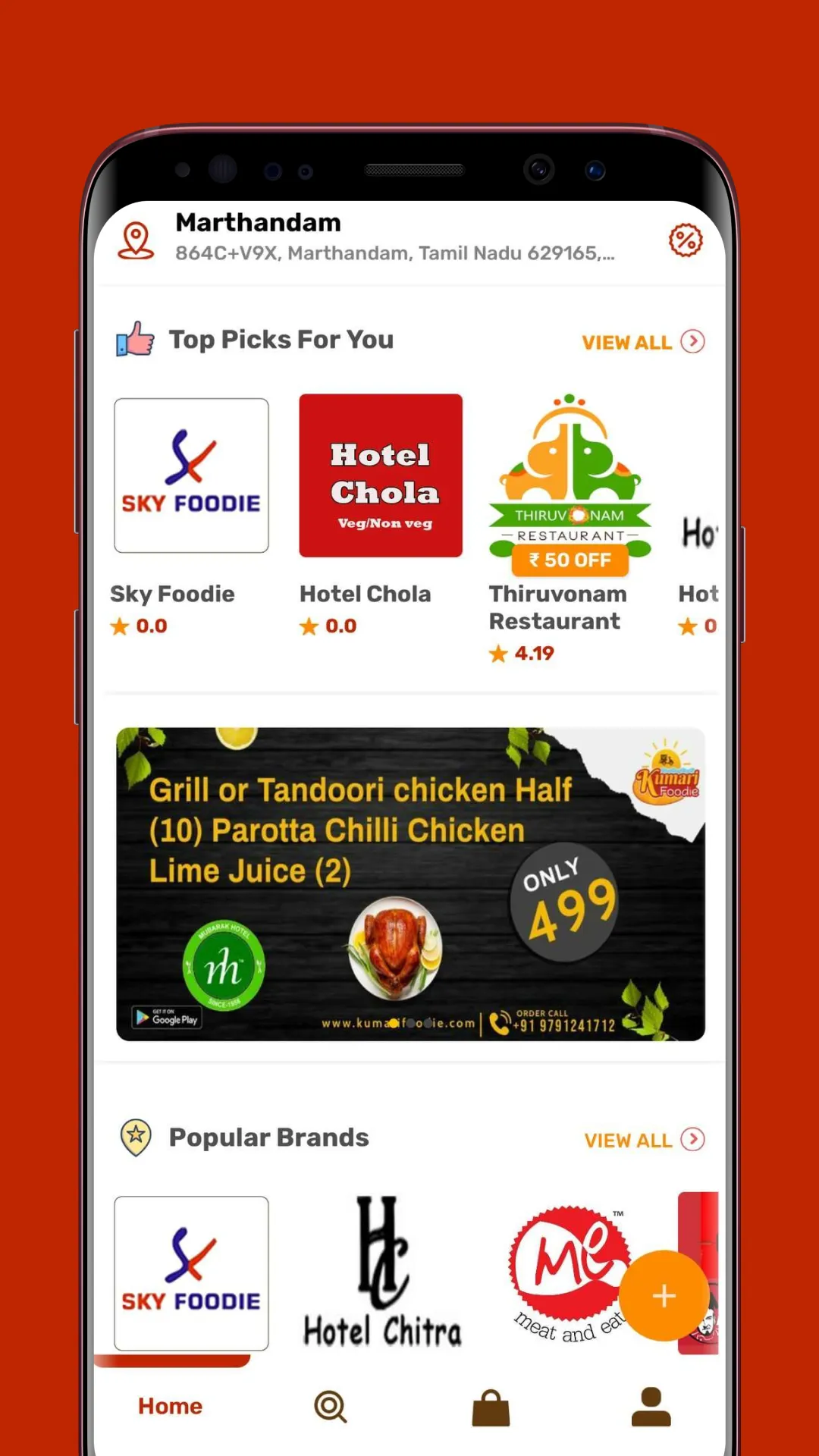 Kumari Foodie Online Delivery | Indus Appstore | Screenshot