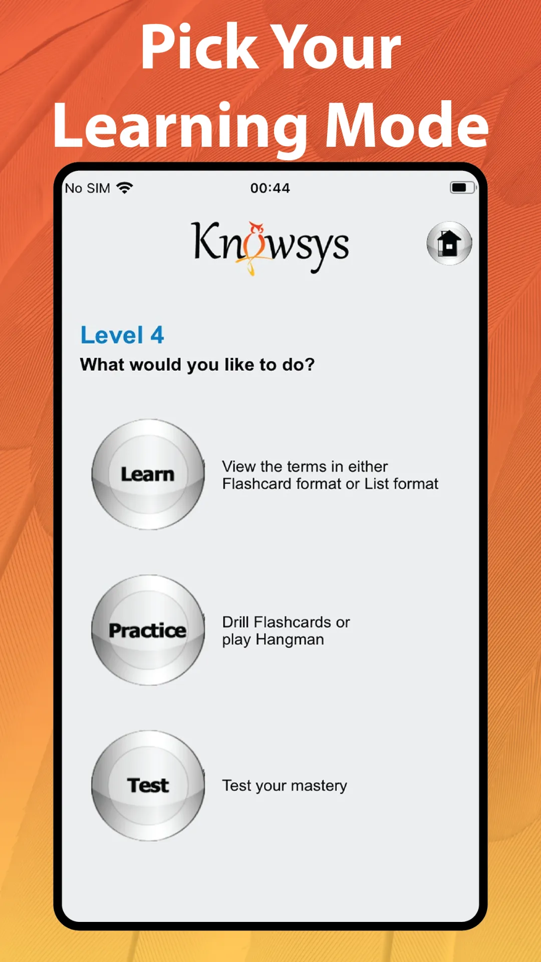 Vocabulary Games by Knowsys | Indus Appstore | Screenshot