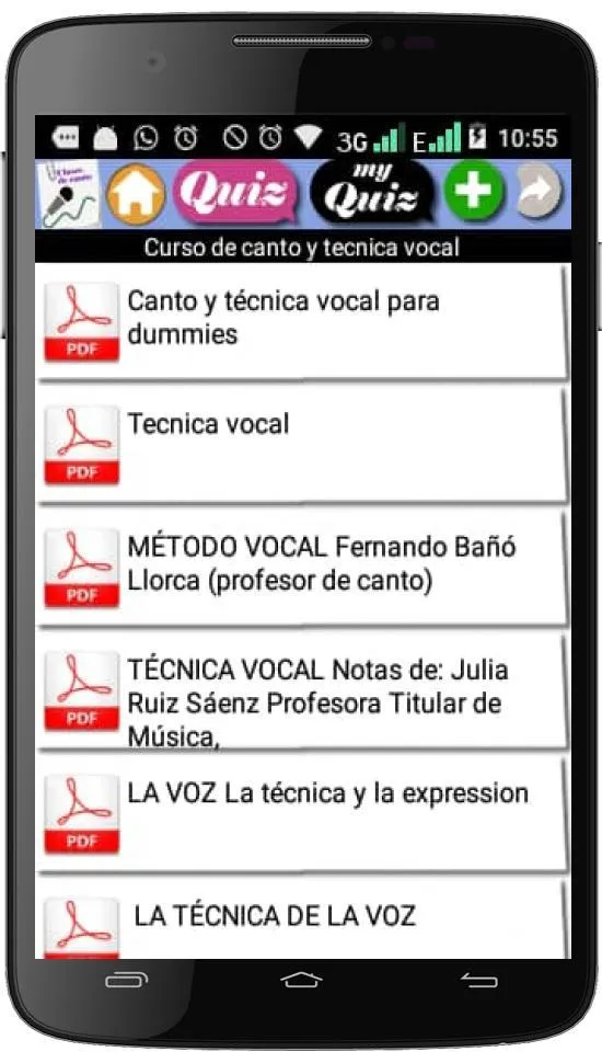 CLASES DE CANTO | Indus Appstore | Screenshot