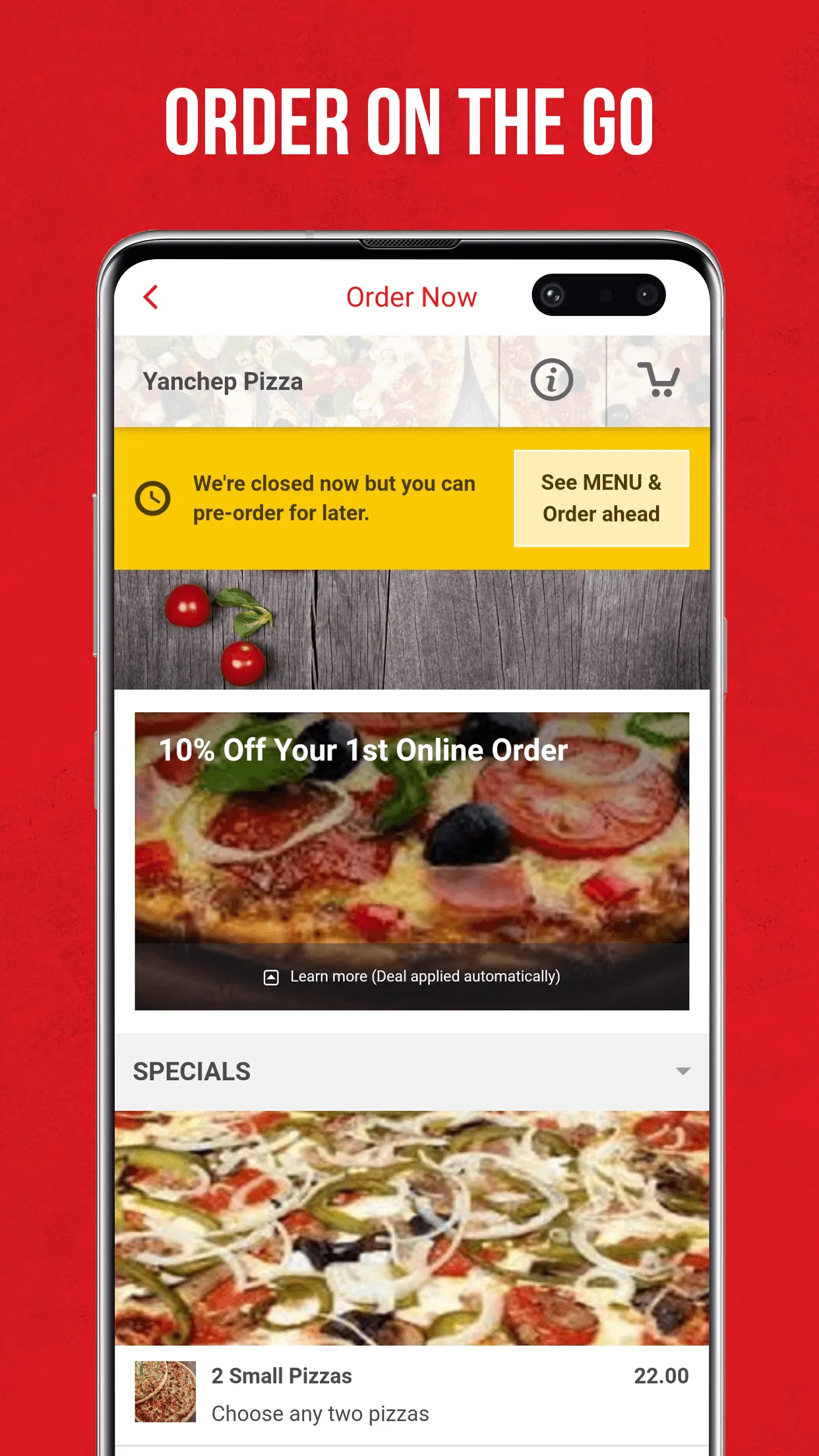 Yanchep Pizza | Indus Appstore | Screenshot