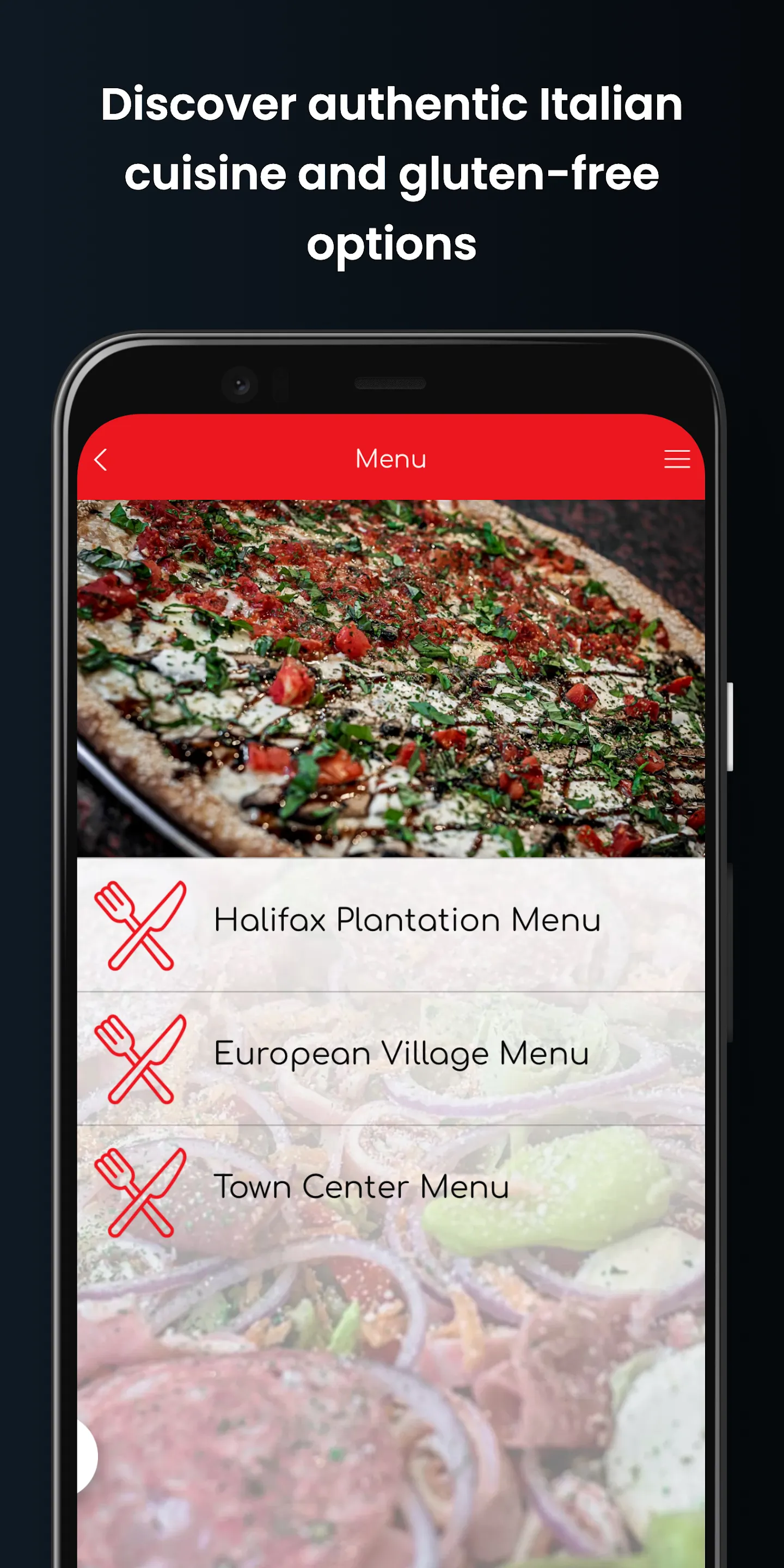 Mezzaluna Pizzeria | Indus Appstore | Screenshot