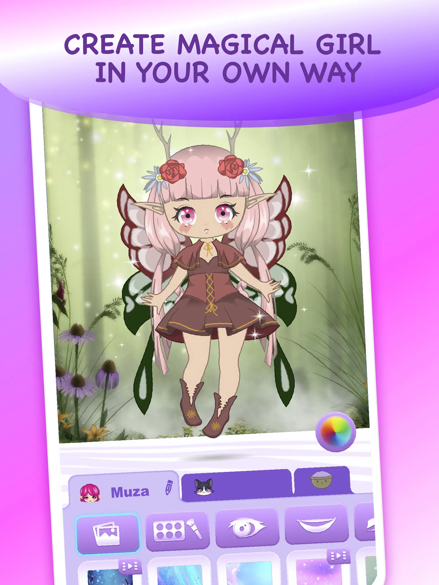 Fairy Dress Up Avatar Creator | Indus Appstore | Screenshot