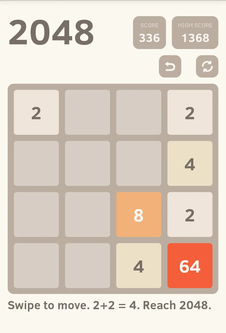 2048 | Indus Appstore | Screenshot