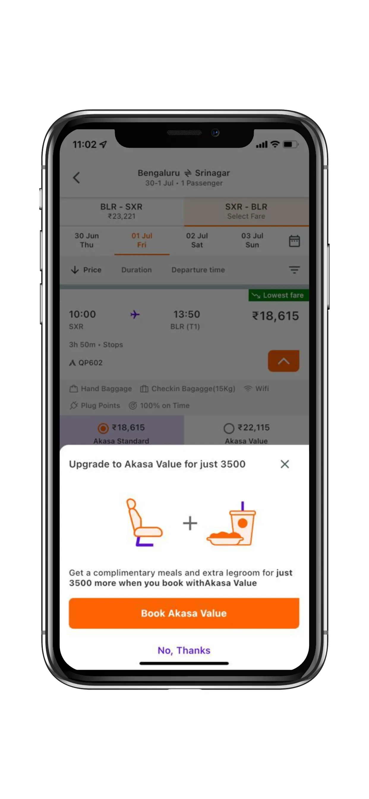 Akasa Air: Book Flight Tickets | Indus Appstore | Screenshot