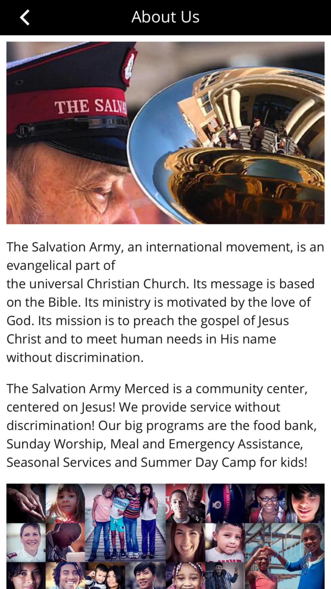 Salvation Army Merced | Indus Appstore | Screenshot