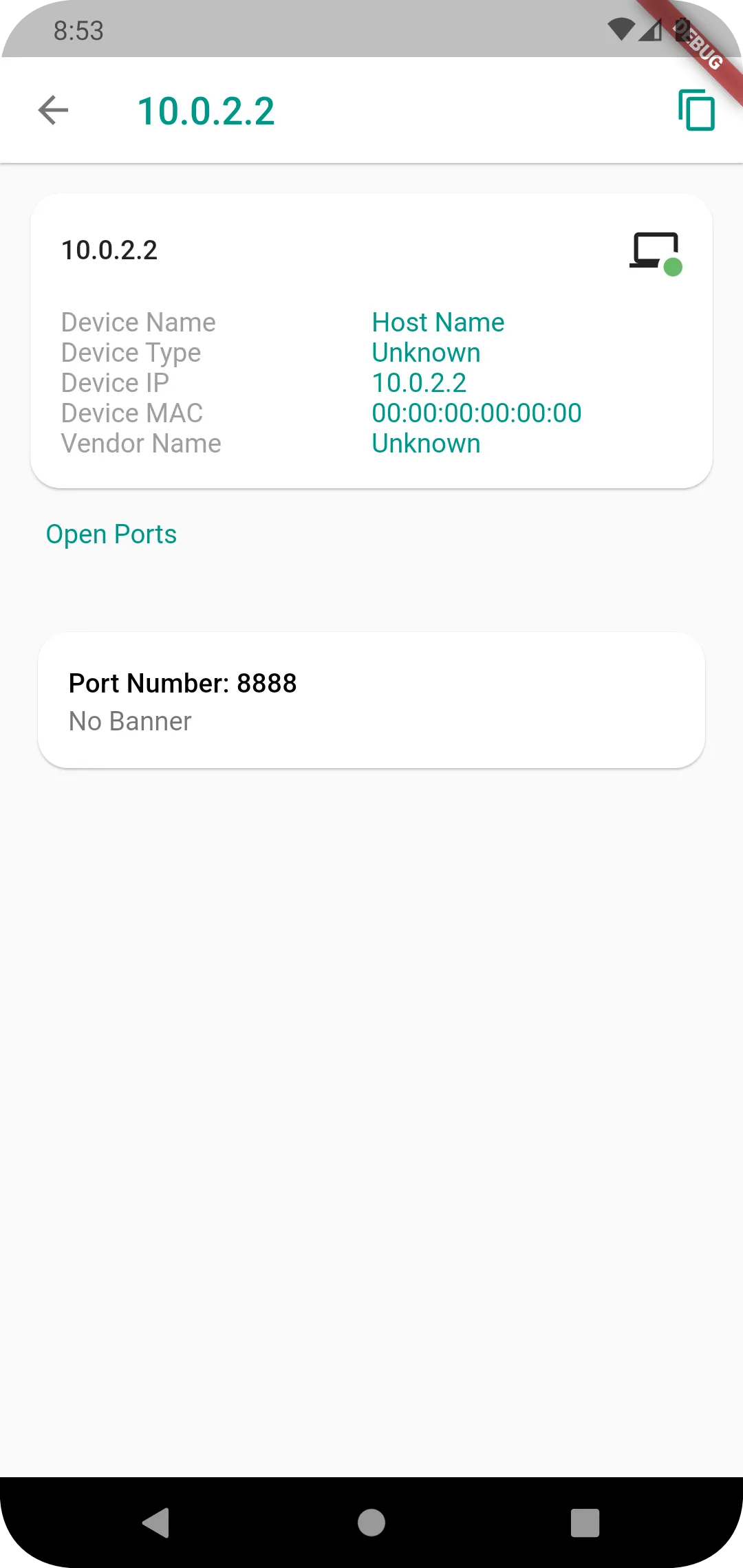 Angry Port Scanner | Indus Appstore | Screenshot