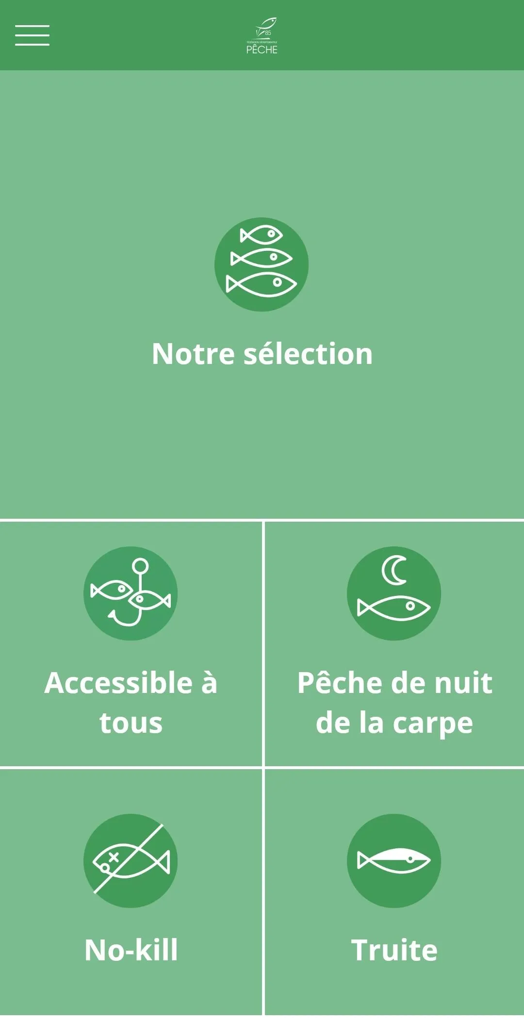 Fédération de Pêche de Vendée | Indus Appstore | Screenshot