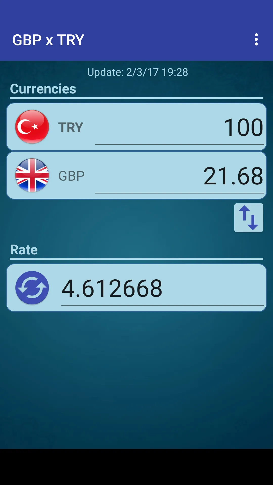 British Pound x Turkish Lira | Indus Appstore | Screenshot