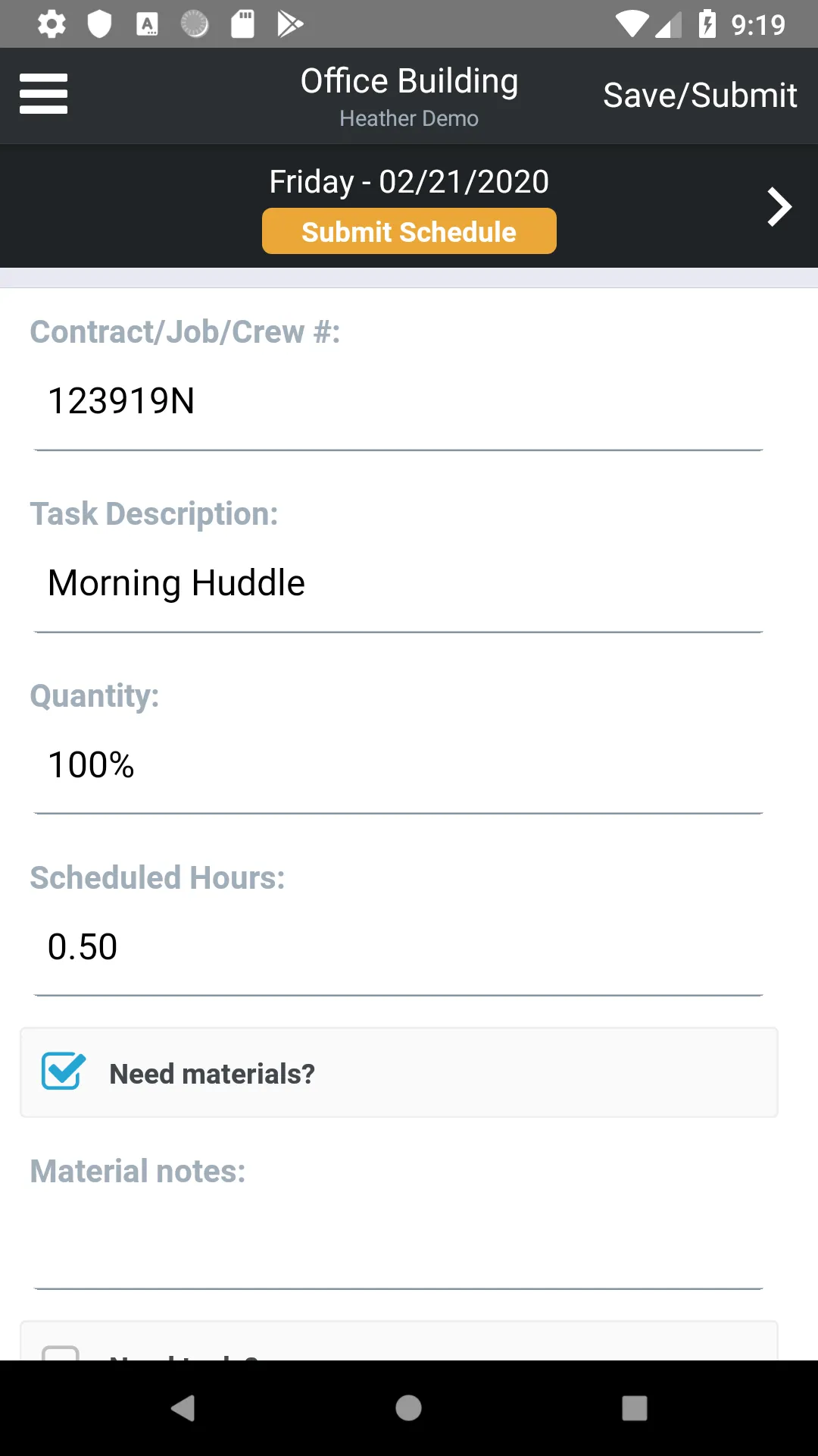 SIS® Short Interval Scheduling | Indus Appstore | Screenshot