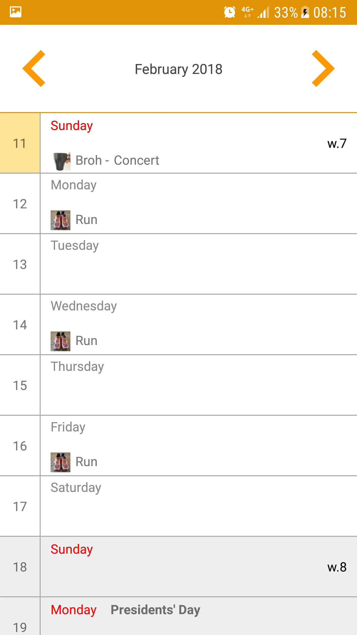 My Calendar | Indus Appstore | Screenshot