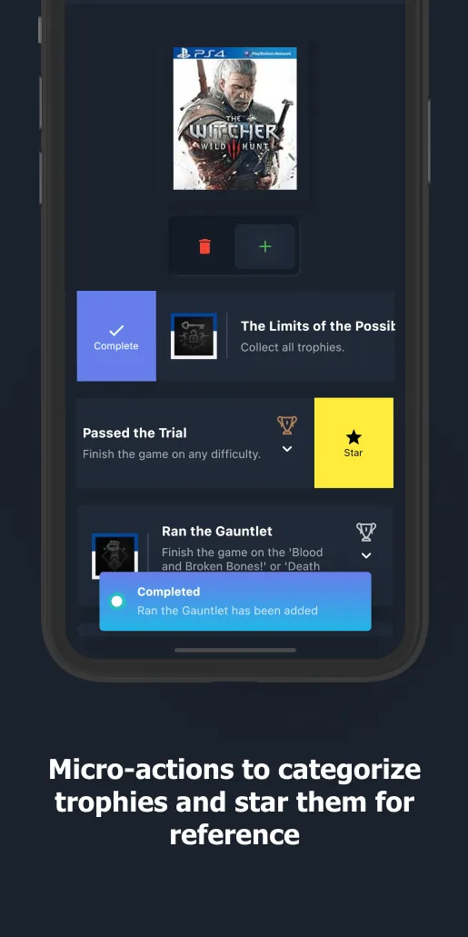 Completionist (PS4 Trophy) | Indus Appstore | Screenshot