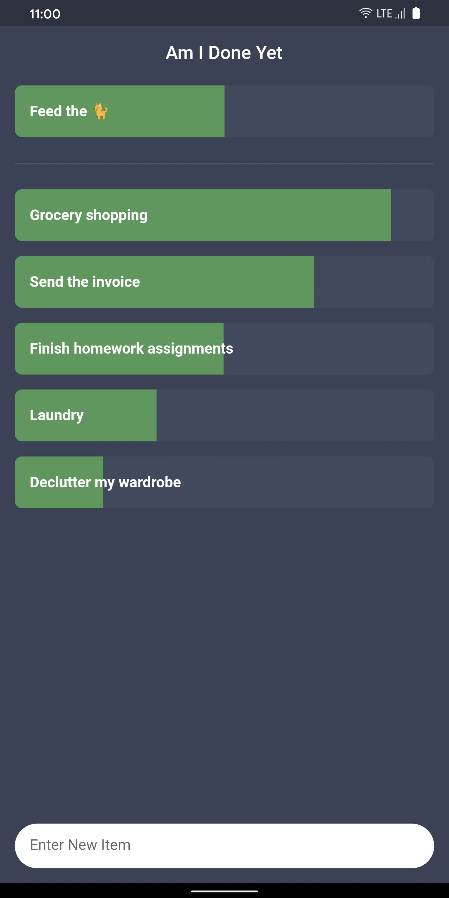 Am I Done Yet - Todo app with  | Indus Appstore | Screenshot