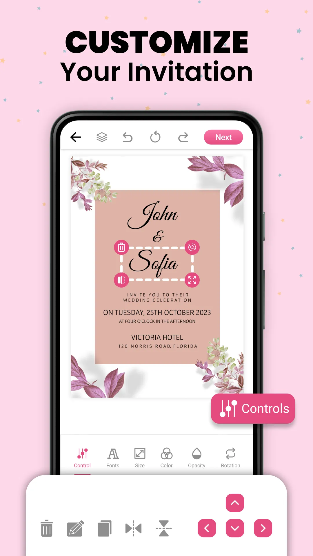 Invitation Maker & Card Design | Indus Appstore | Screenshot