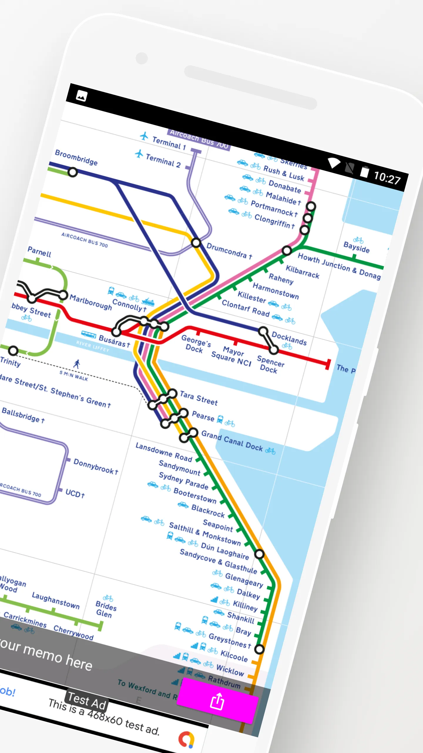 Dublin Tram Train Travel Guide | Indus Appstore | Screenshot