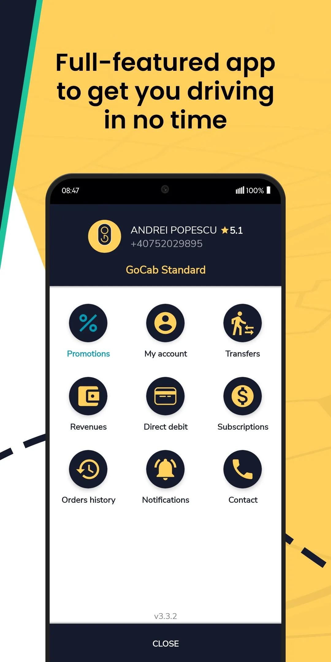 GoCab Driver: Drive & Earn | Indus Appstore | Screenshot