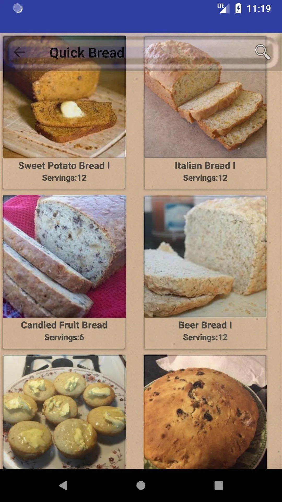 Bread Machine Recipes | Indus Appstore | Screenshot