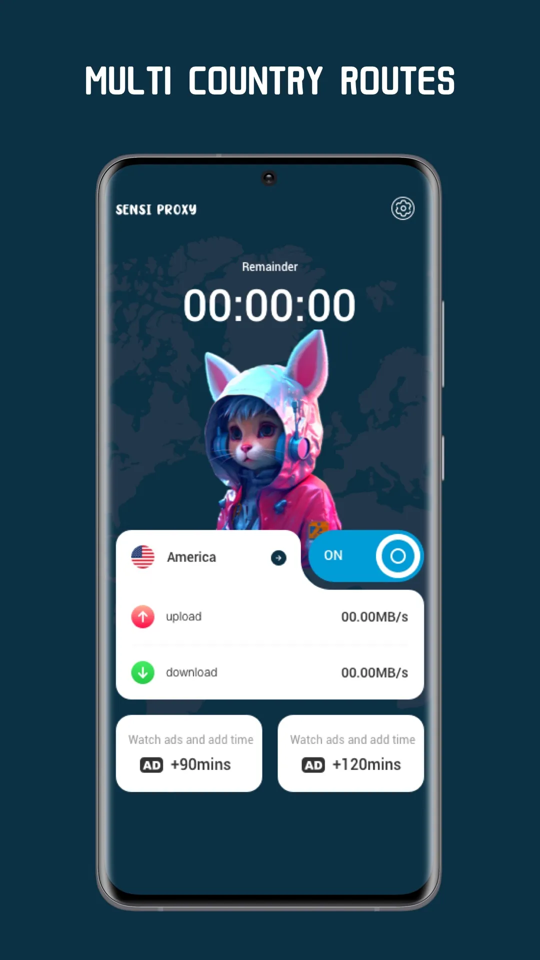 Sensi Proxy: Fast & Stable | Indus Appstore | Screenshot