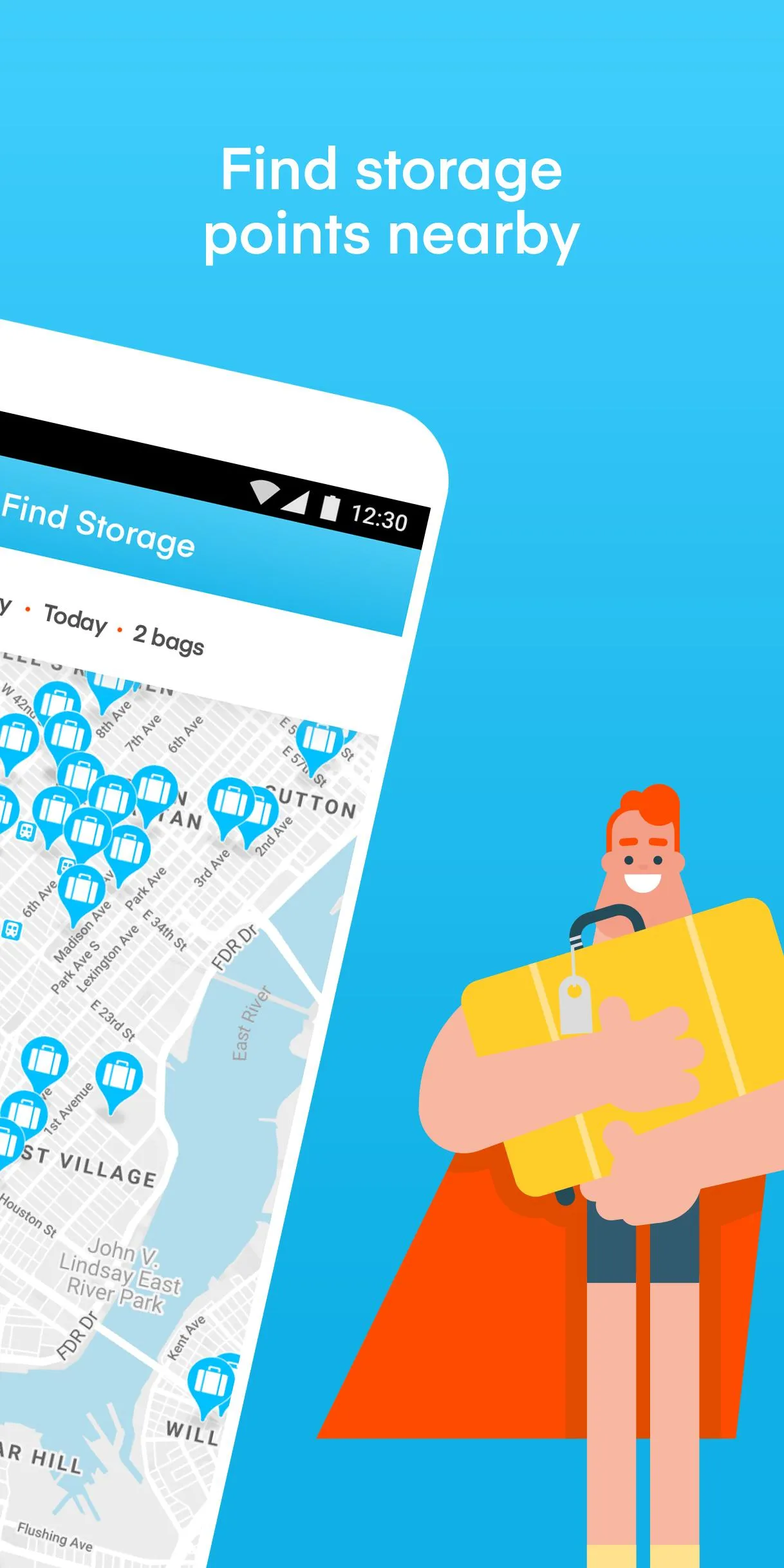 LuggageHero: Luggage Storage | Indus Appstore | Screenshot