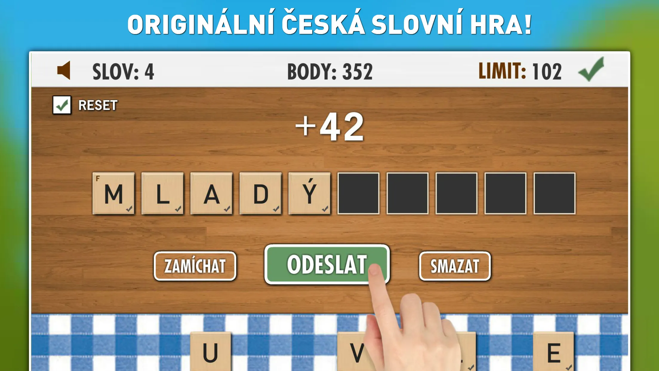 Slovní Mistr - Česká Hra | Indus Appstore | Screenshot