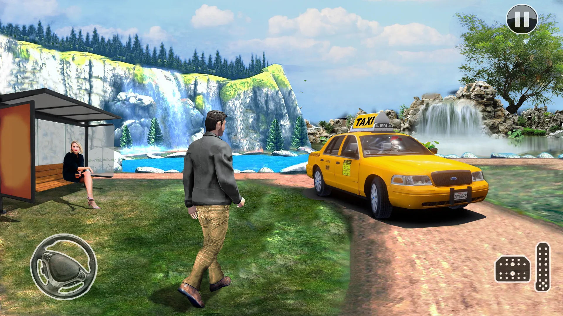 Taxi Car Games Simulator | Indus Appstore | Screenshot