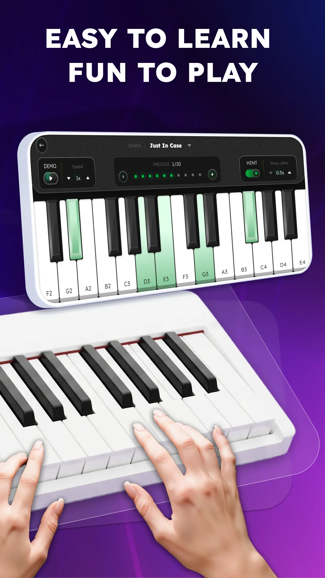 Learn Piano, Play Piano Easily | Indus Appstore | Screenshot