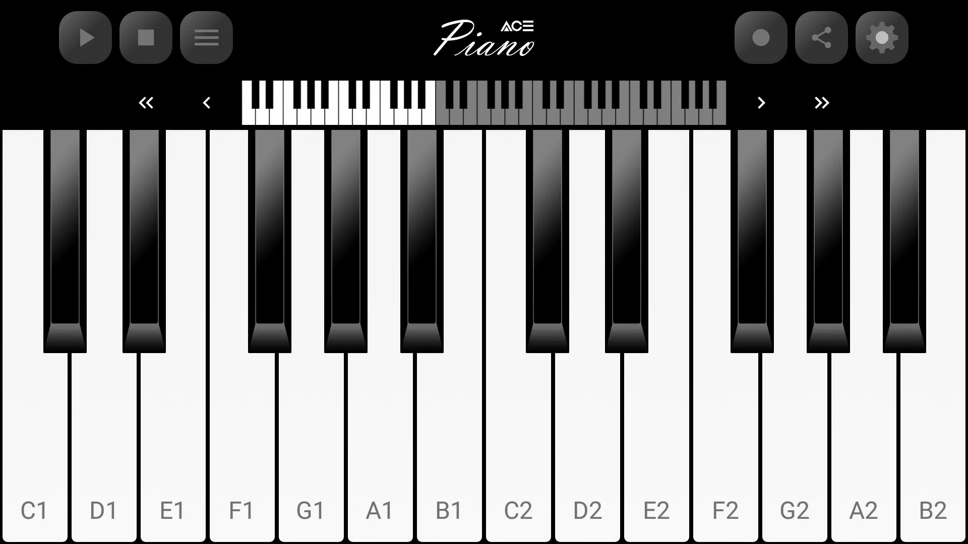 Ace Piano | Indus Appstore | Screenshot