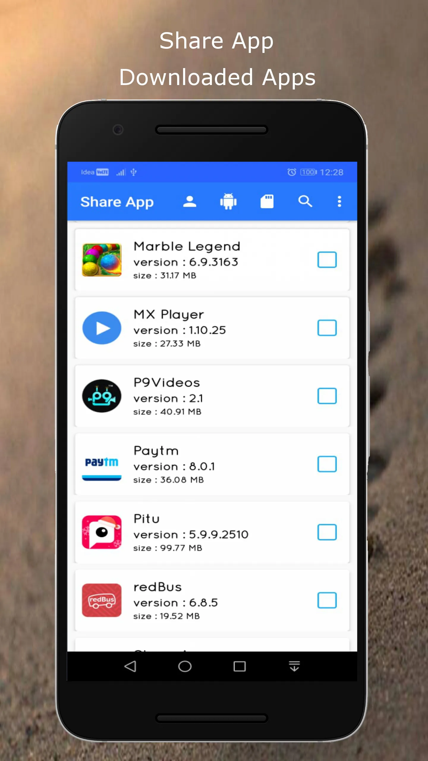 Share App | Indus Appstore | Screenshot