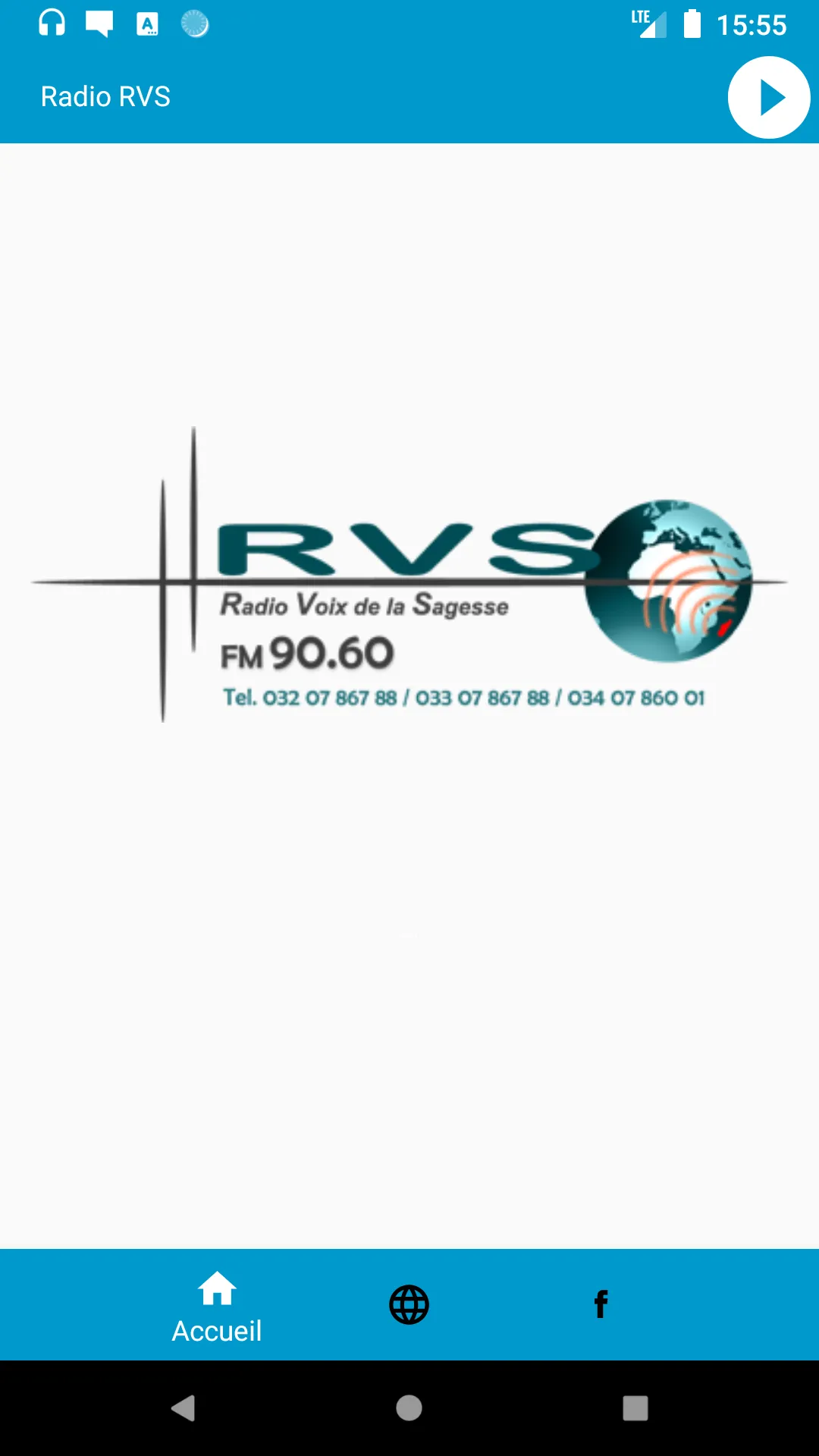 Radio RVS - Radio Voix de la S | Indus Appstore | Screenshot