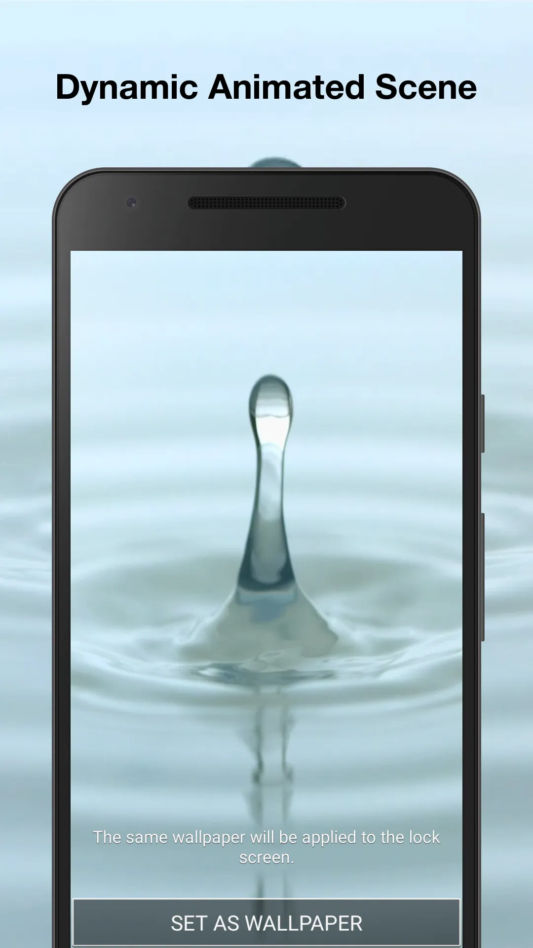 Water Drop Live Wallpaper | Indus Appstore | Screenshot