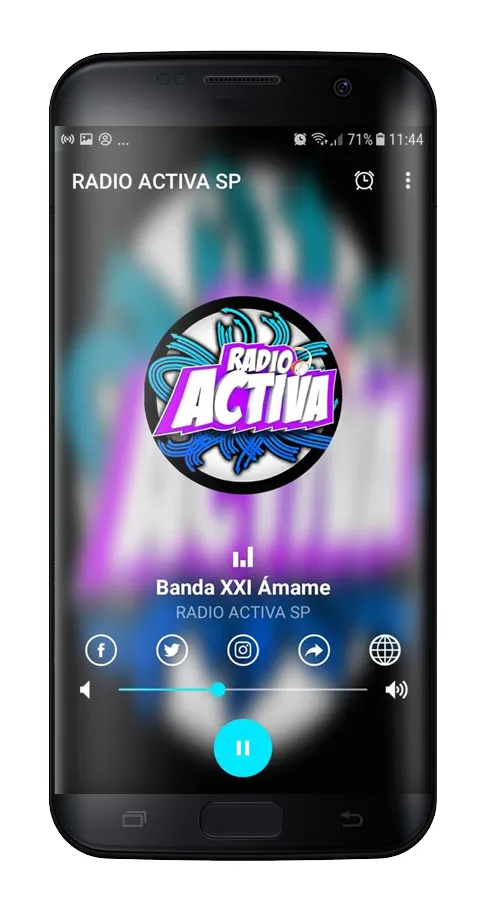 RADIO ACTIVA SP | Indus Appstore | Screenshot