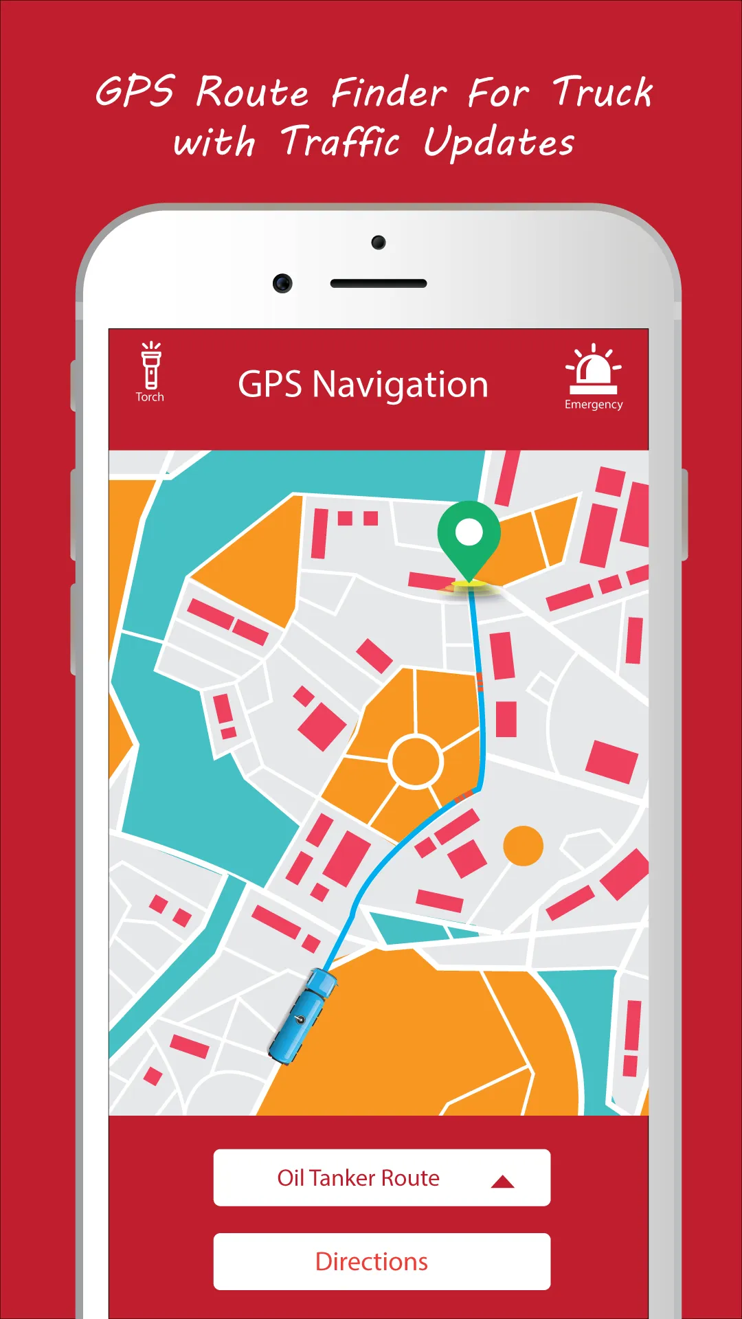 Truck GPS Route Navigation | Indus Appstore | Screenshot