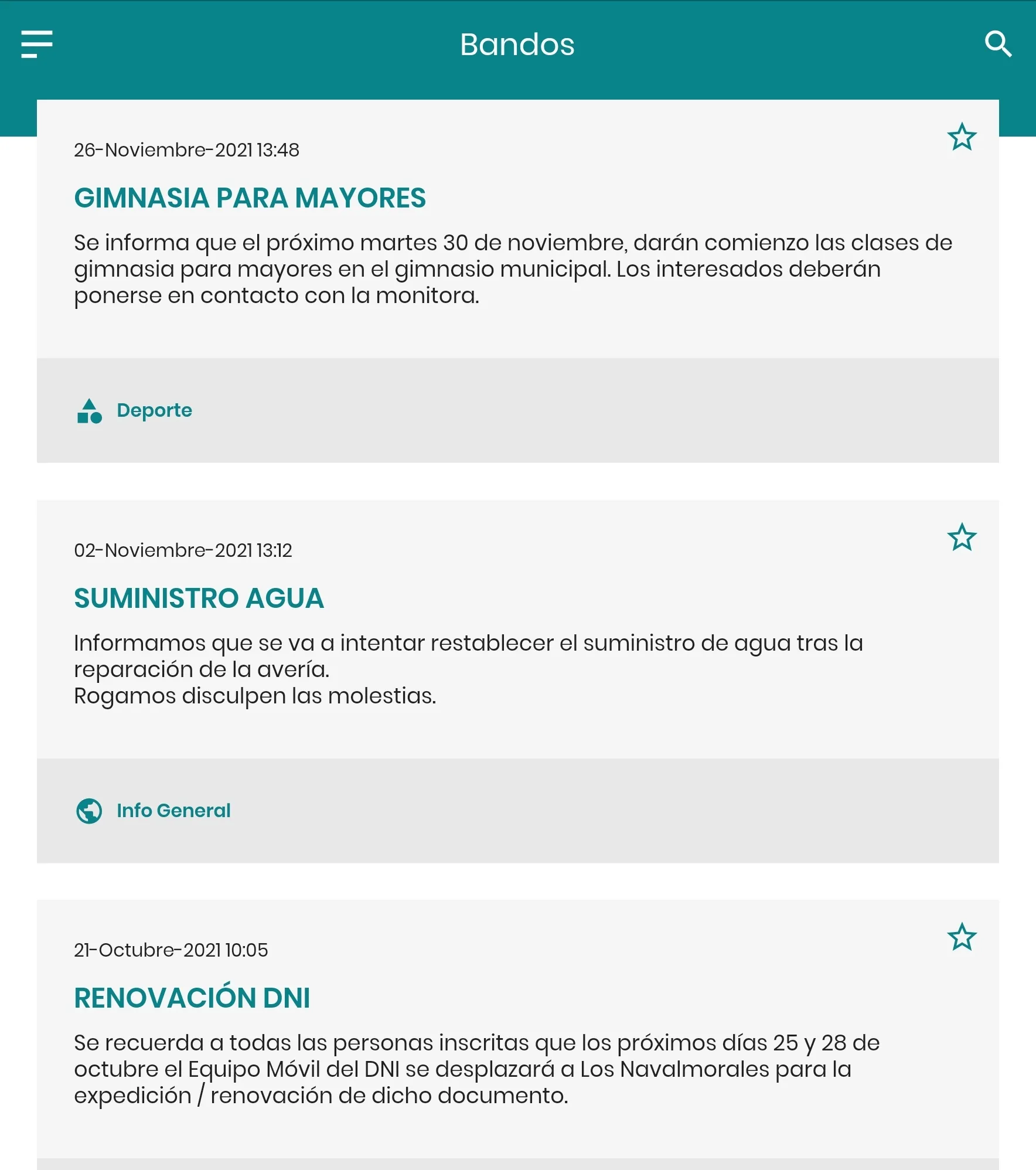 Los Navalmorales Informa | Indus Appstore | Screenshot