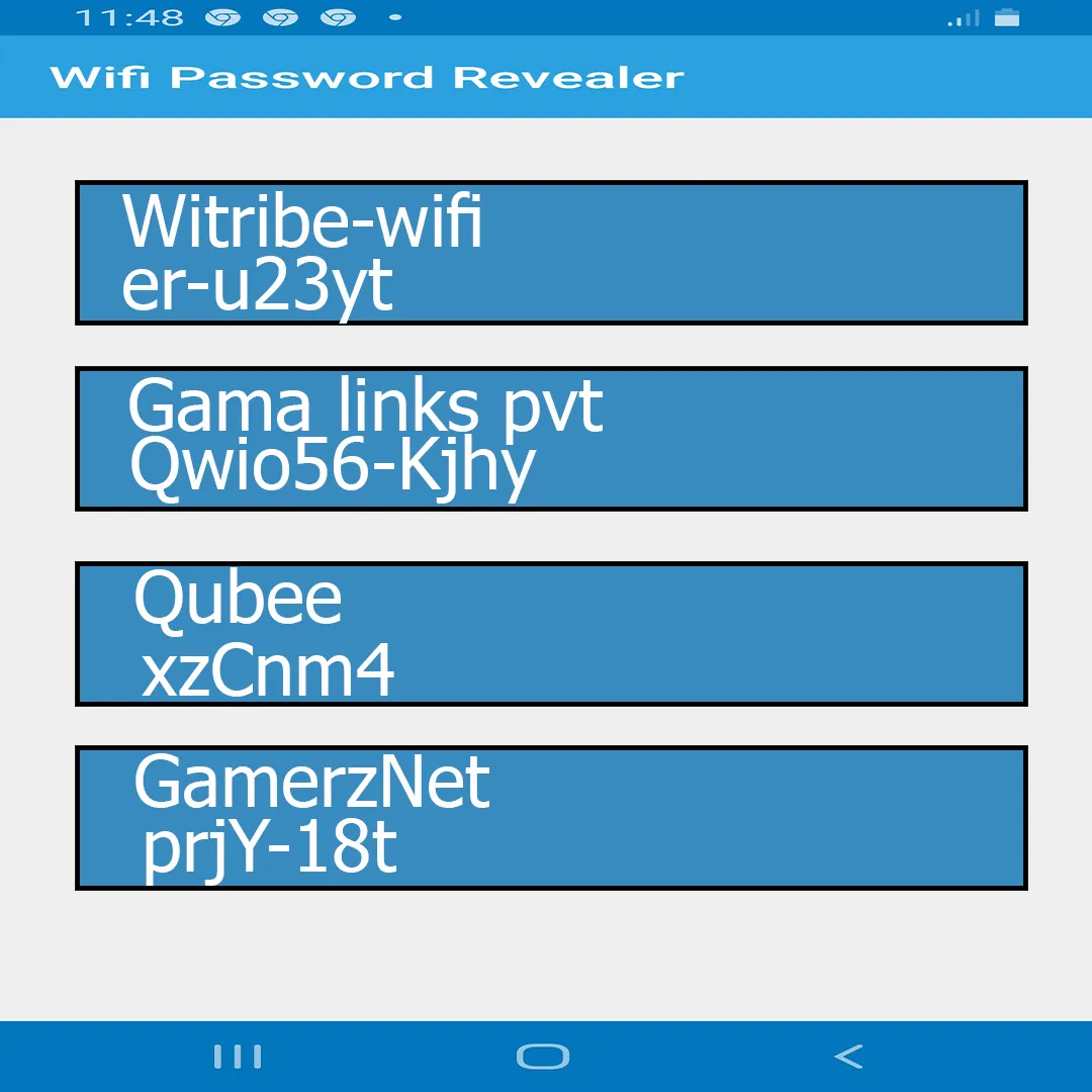 Wifi Password Revealer | Indus Appstore | Screenshot