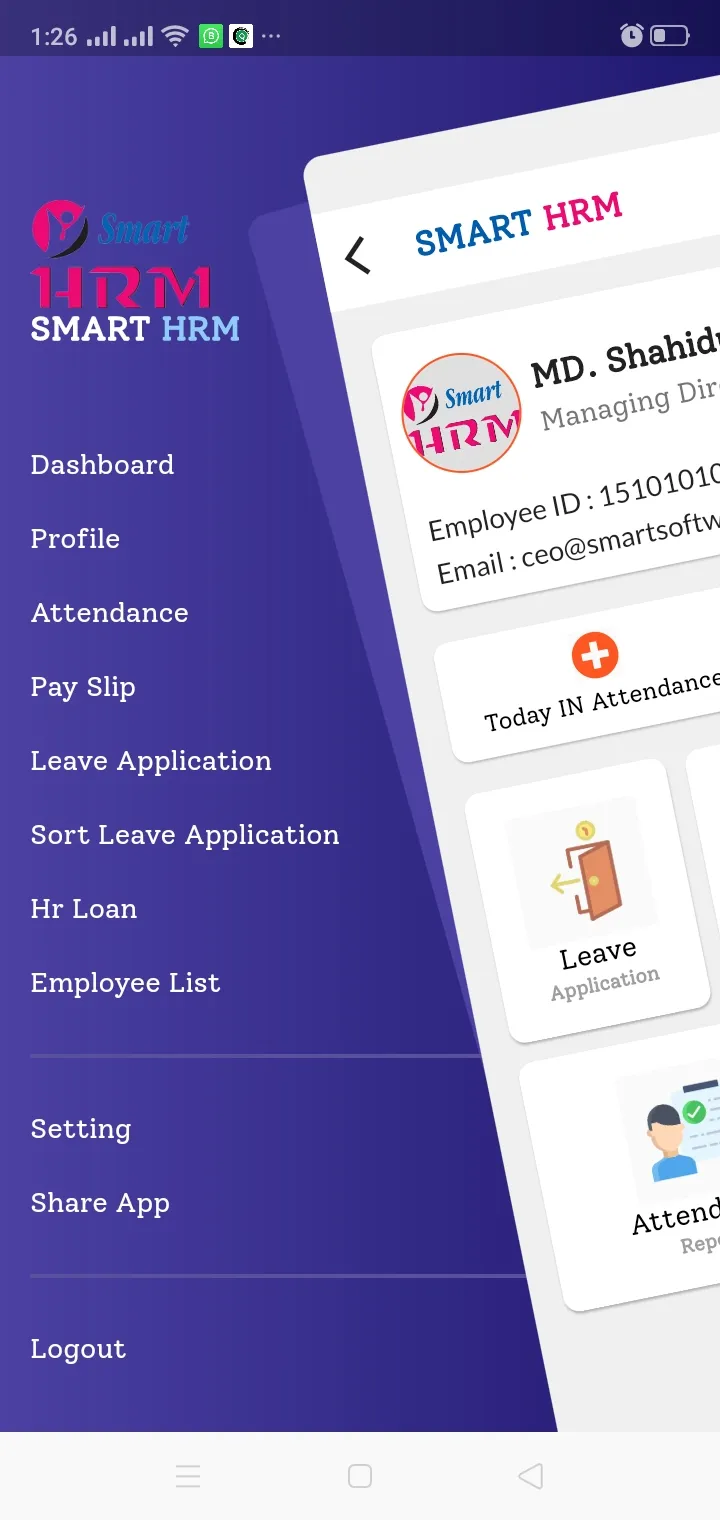 Smart HRM | Indus Appstore | Screenshot