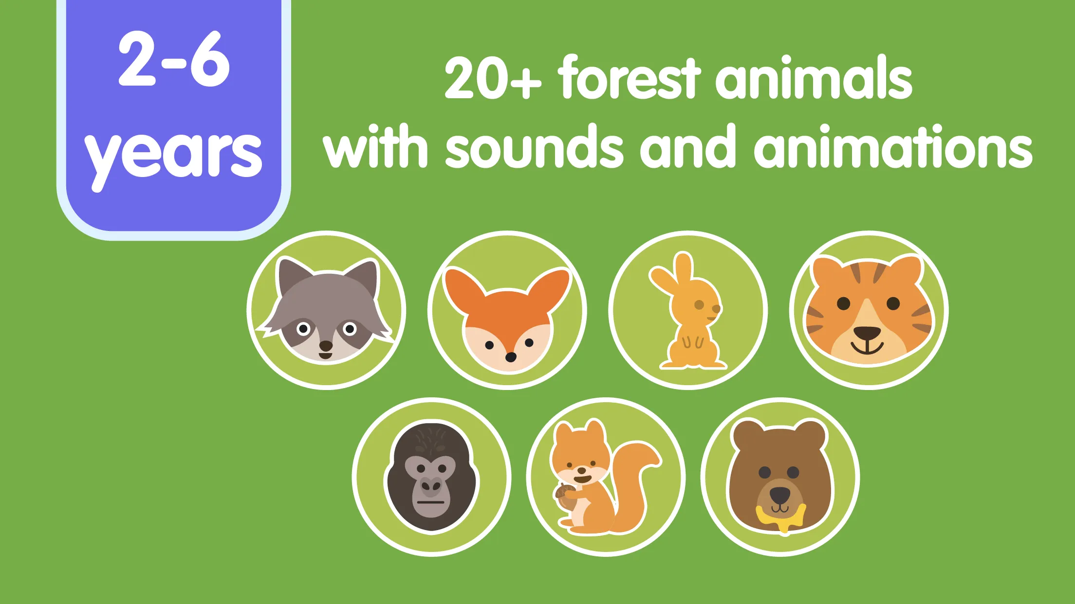 Learn Forest Animals for Kids | Indus Appstore | Screenshot