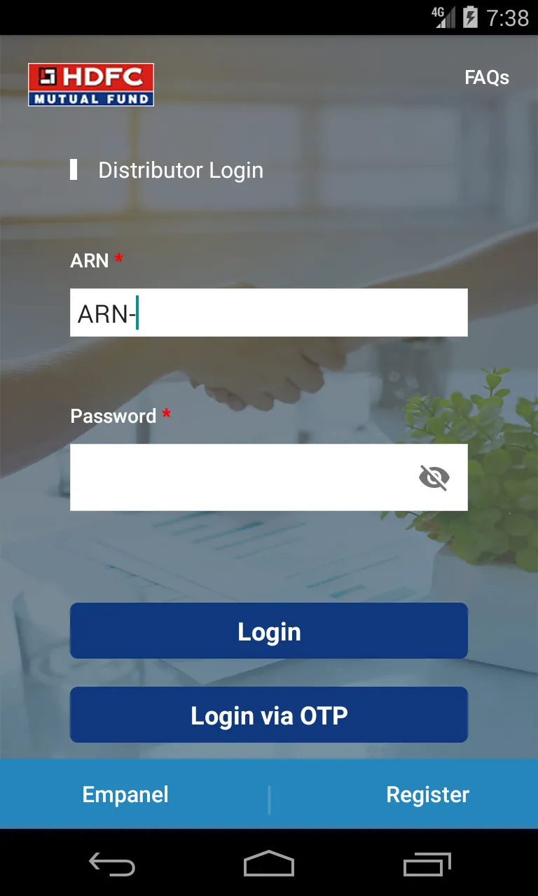 HDFC MFOnline Partners | Indus Appstore | Screenshot