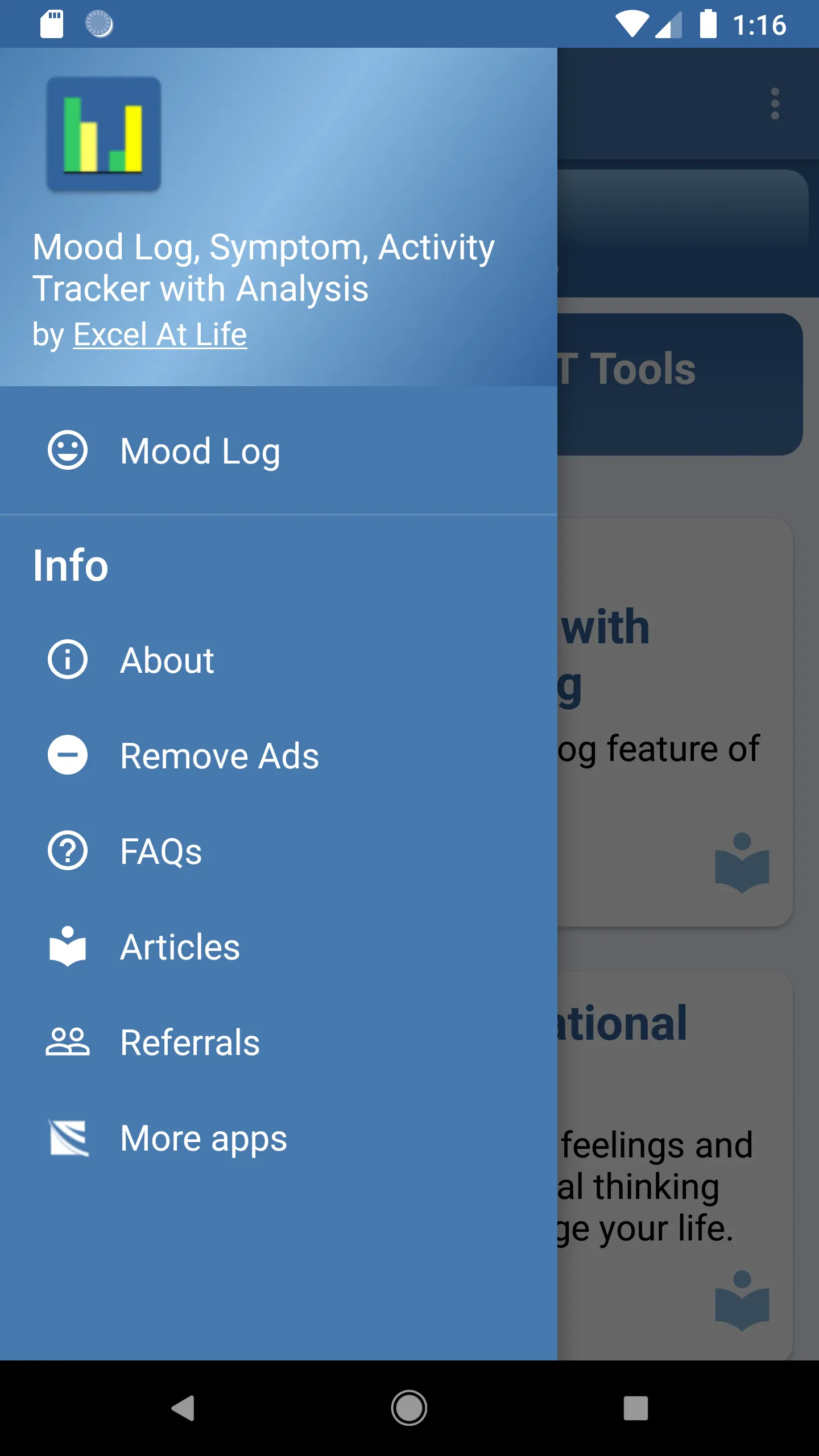 Mood Log Tracker with Analysis | Indus Appstore | Screenshot