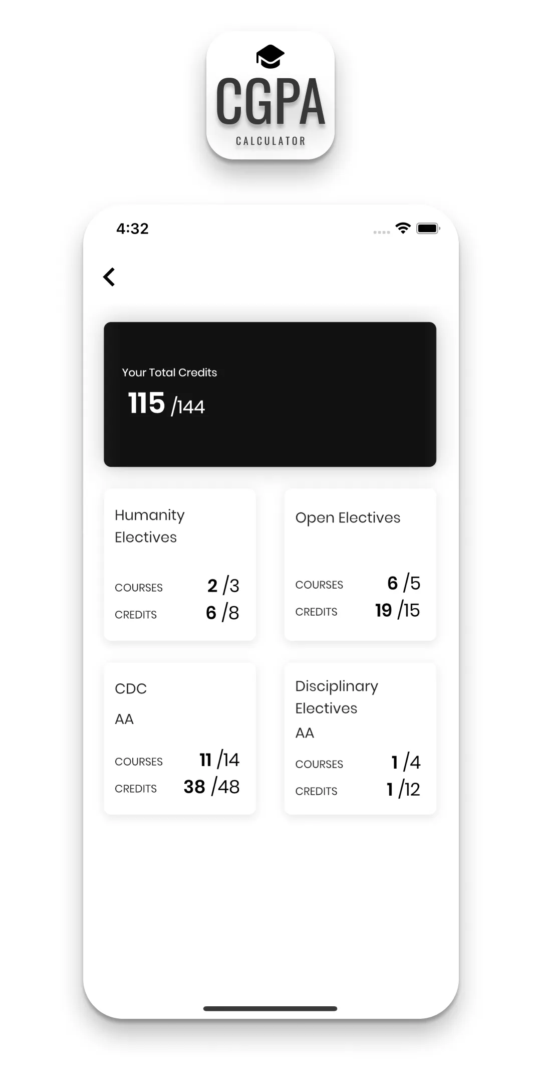 CGPA Calculator | Indus Appstore | Screenshot