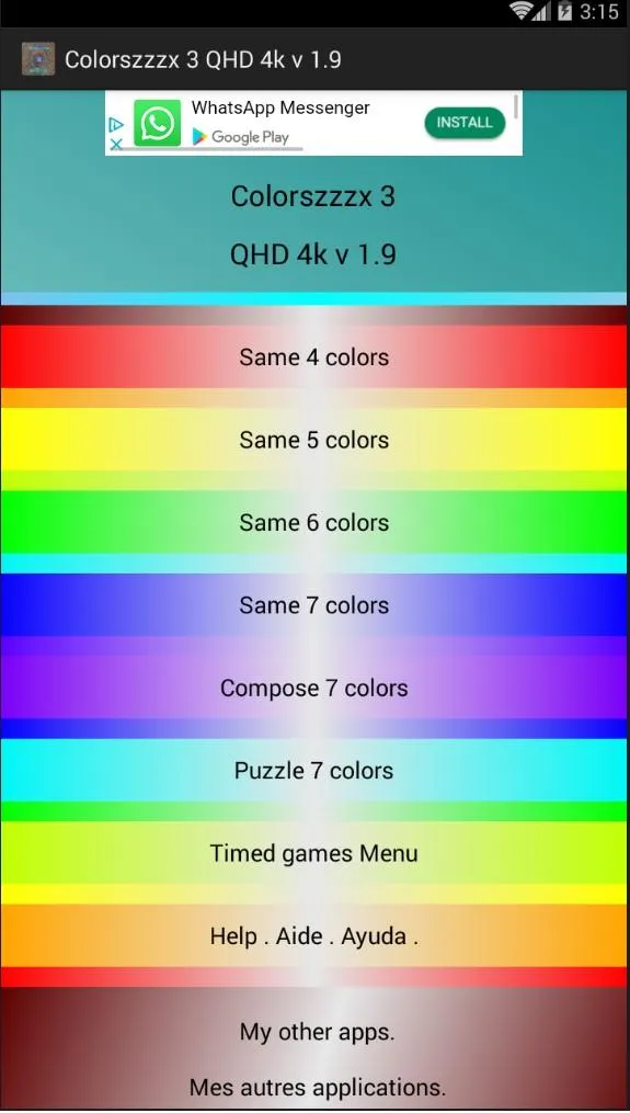 Colorszzzx 3 qhd 4k | Indus Appstore | Screenshot