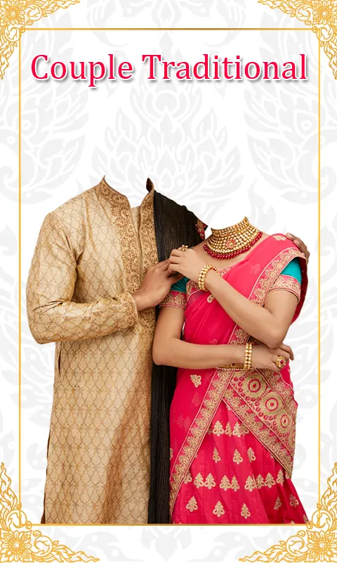 Couple Traditional Photo Suit | Indus Appstore | Screenshot