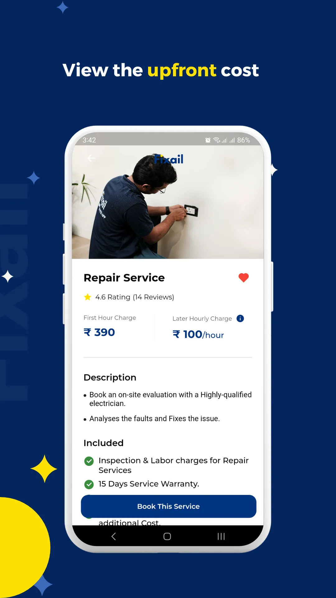 Fixail – Your Home Service App | Indus Appstore | Screenshot