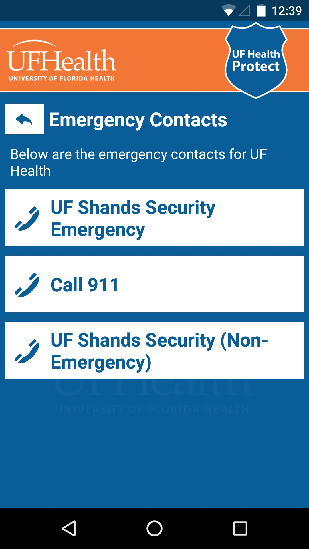 UF Health Protect | Indus Appstore | Screenshot