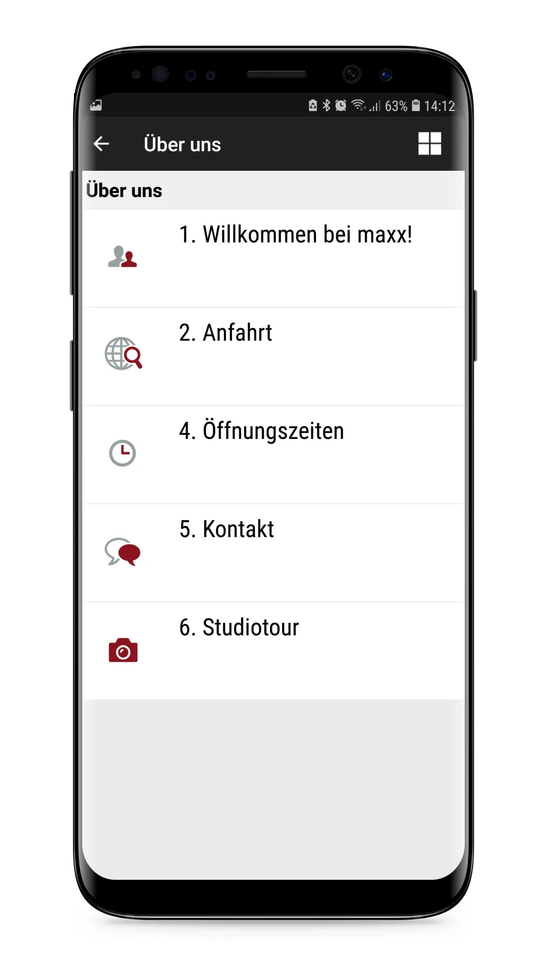 maxx! Gesundheitszentrum | Indus Appstore | Screenshot