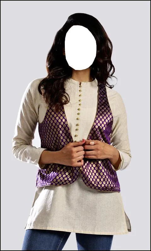 Women Jacket Kurtis Photo Suit | Indus Appstore | Screenshot