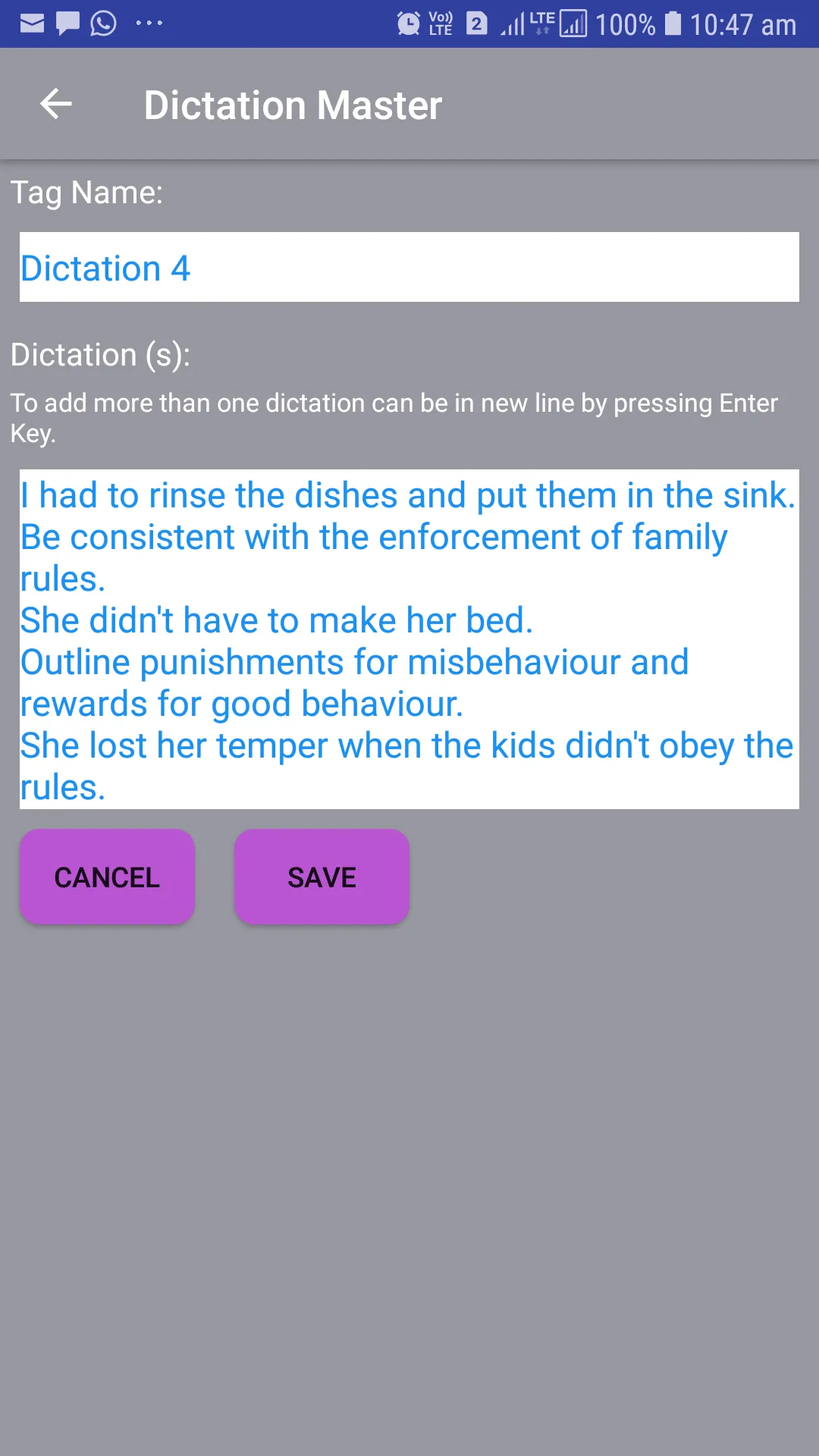 Dictation Master | Indus Appstore | Screenshot