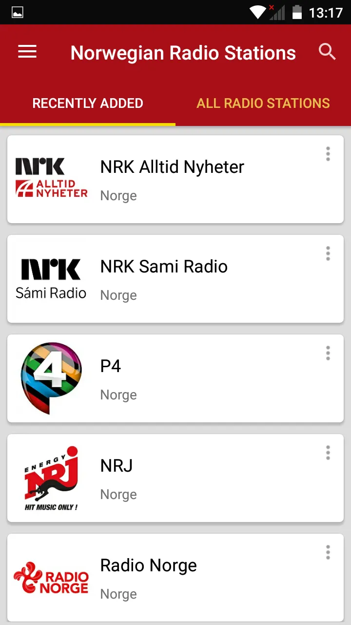 Norway Radio Stations | Indus Appstore | Screenshot