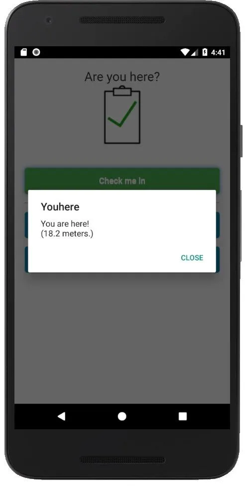 Youhere - App-based check-ins | Indus Appstore | Screenshot