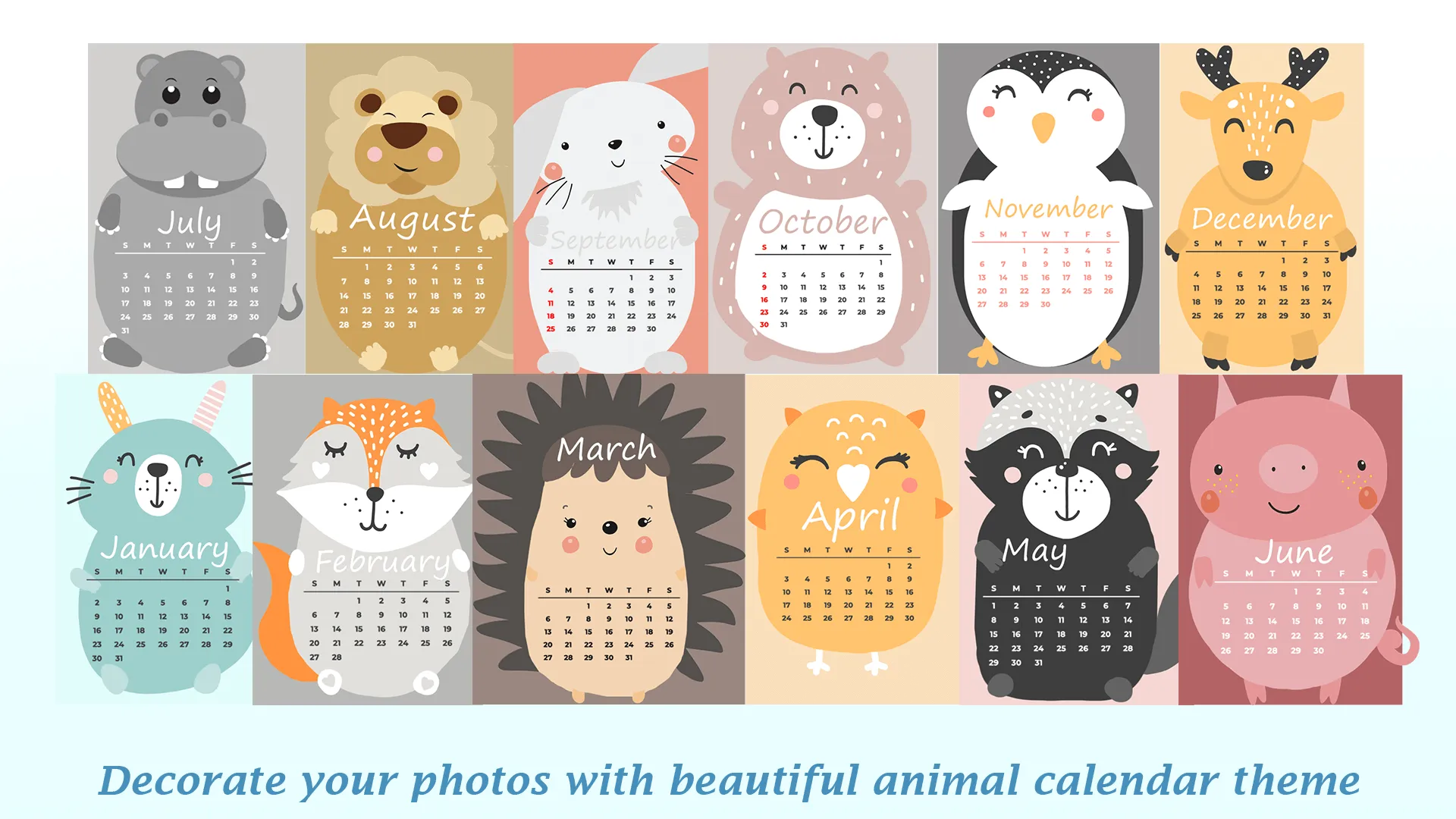 Monthly Calendars With Pics | Indus Appstore | Screenshot