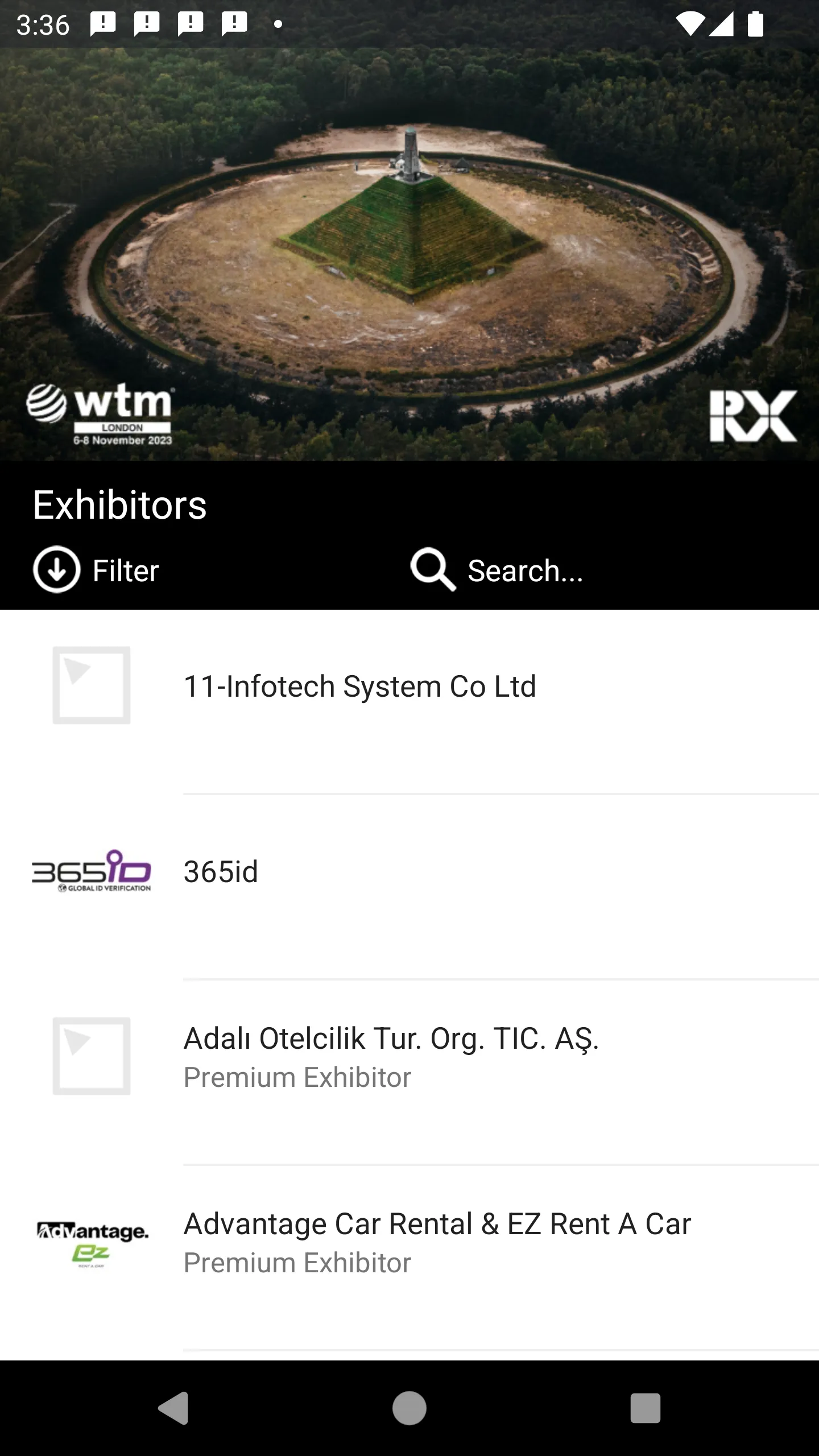 WTM London | Indus Appstore | Screenshot